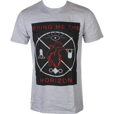 ROCK OFF мъжка тениска Bring Me The Horizon - Сърцето & Символи - ROCK OFF - BMTHTS59MG