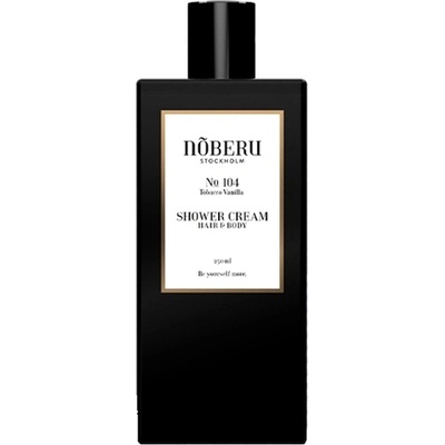 Noberu Shower Cream Hair & Body Tobacco Vanilla 250 ml