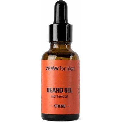 Zew Beard Oil with Hemp Oil olej na bradu s konopným olejom Shine 30 ml