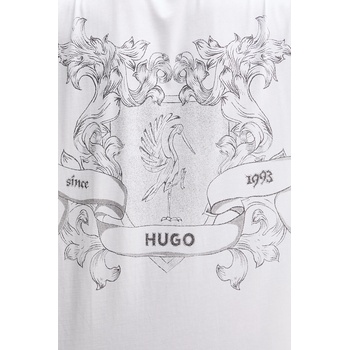 HUGO Памучна тениска HUGO Duarms (50542817)