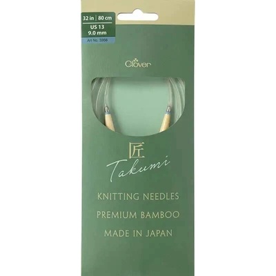 Clover kruhové otočné fixní jehlice Pro Takumi 80cm 9mm