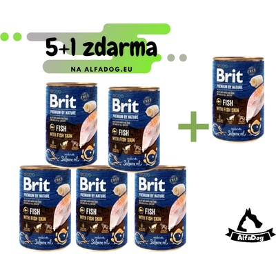 Brit Premium by Nature Fish with Fish Skin 400 g
