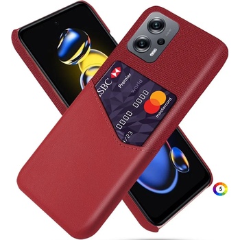 Xiaomi Redmi Note 11T Pro 5G/Note 11T Pro+ 5G/Poco X4 GT 5G Удароустойчив KSQ Card Holder Hybrid Cloth Калъф и Протектор