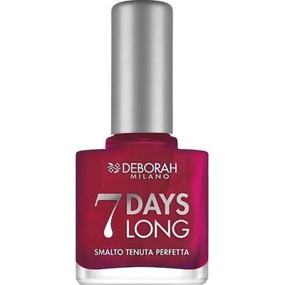 Deborah Milano 7 Day Long Vitamins Quick-Dry Бързосъхнещ лак за нокти EN872 Pearly Purple 11 мл
