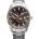 Orient RA-AK0313Y - мъжки часовник, автоматичен, 41.5 mm, кафяв, сапфир, ден/дата, слънце/луна