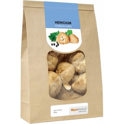 MycoMedica Sušené huby Koralovec Ježovitý Lions mane 100 g
