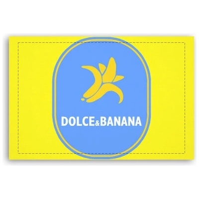 Fotoobraz 60x40 cm malý Dolce & Banana