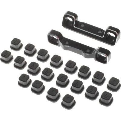 Team Losi Racing Tlr Регулируема ос на съединителя, c и d, черна: 22 5.0