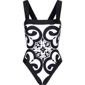 Goldbergh Дамски бански костюм Goldbergh Women's Costella Bathing Suit Swimsuit - Black / White - размер XS (150-5884-0111)