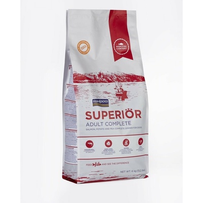 Fish4Dogs Adult Small Superior losos so zemiakmi 6 kg