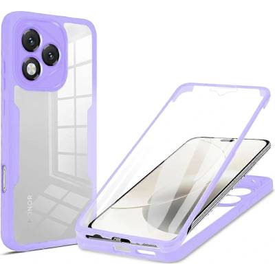Techsuit Калъф за Honor 400 Lite - Techsuit - ColorVerse 360 Series + Screen Protector - Лилав