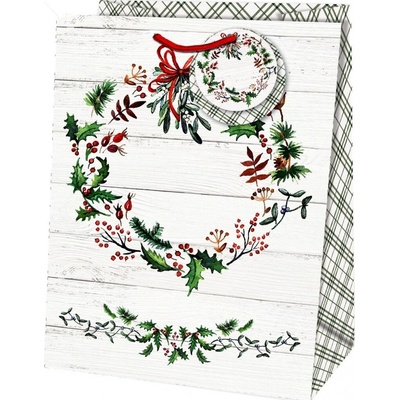 Alvarak Dárková taška TM - ADVENTNÍ VĚNEC - 23x19x10,2cm TM-223511