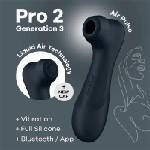 Satisfyer Клитор стимулатор с технология Liquid Air и APP черен Satisfyer Pro 2 Generation 3