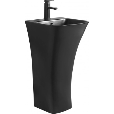 Mexen Nel Свободностояща мивка 45 x 44 см, черен мат - 26134570 (26134570)