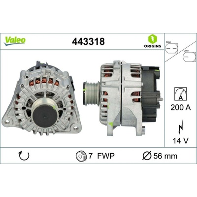 Generátor VALEO 443318