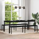 vidaXL Пейка Черния дъб 200 x 35 x 45 см Инженерна дървесина (892608)