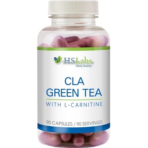 HS Labs CLA, Green Tea, L-Carnitine [90 капсули]
