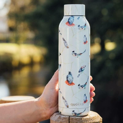 Quokka Nerezová termoláhev Solid Birds 630 ml
