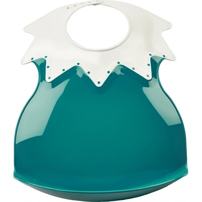 Thermobaby plastový podbradník s golierom Deep Peacock