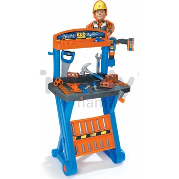 Smoby 360306 pracovná dielňa Staviteľ Bob X konštrukcia