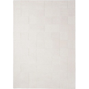 Flair Rugs Ръчно изработен вълнен килим в цвят слонова кост 160x230 cm Checkerboard - Flair Rugs (503119381696)