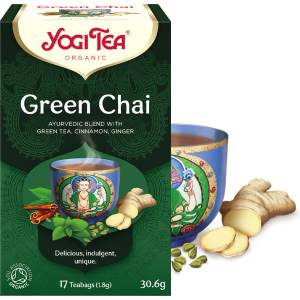 YOGI TEA | Green Chai - 17 пакетчета чай