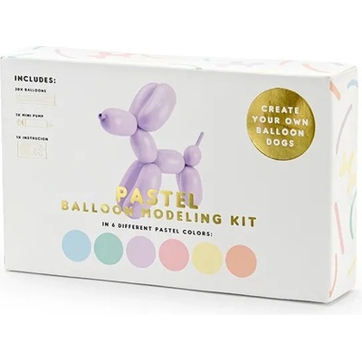 Party Deco Комплект от Балони За Моделиране с Мини Ръчна Помпа