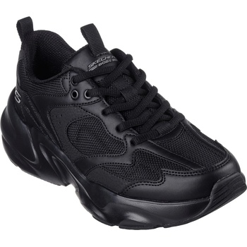 Skechers Маратонки Skechers Women's Bobsbamina2 Casual Low-Top Trainers - Black/Black
