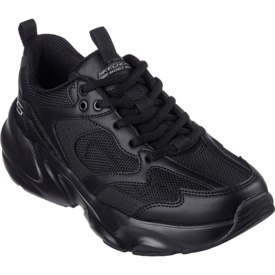 Skechers Маратонки Skechers Women's Bobsbamina2 Casual Low-Top Trainers - Black/Black