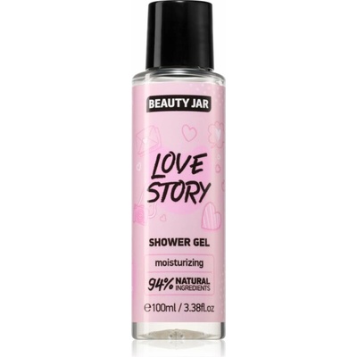 Beauty Jar Love Story jemný sprchový gel 100 ml