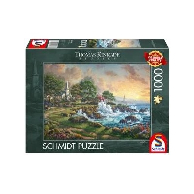Schmidt Spiele Thomas Kinkade Studios: Kleinod am Meer (1000 Teile)