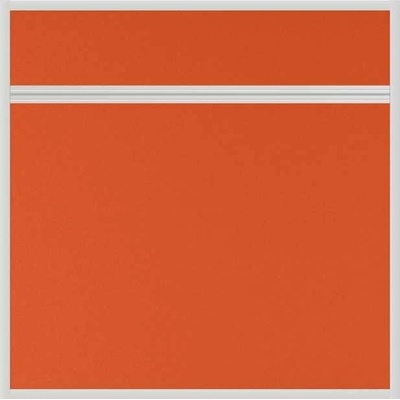 VMS VISION Stolový akustický paraván AKUSTIK ekoTAB ostrý roh 80 x 80 cm oranžový – Zboží Dáma