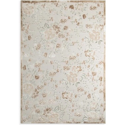 Takoy Koberec 120x170 cm béžovo-krémový s rostlinným vzorem IMPRESIVE 2-HF-489921 | 120 x 170 cm