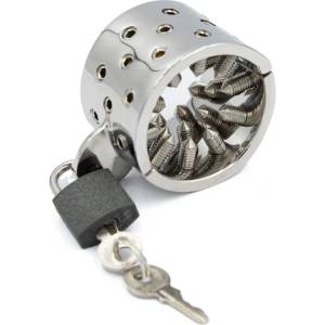 Mister B Steel Ball Stretcher with Sharp Spikes
