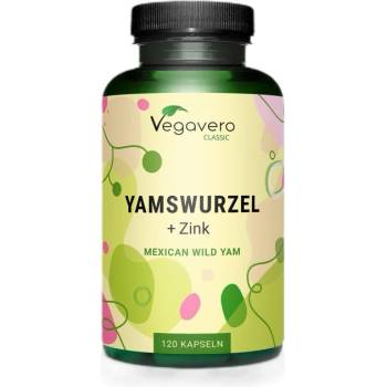 Image 1 of Vegavero Wild Yams + Zinc [120 капсули]