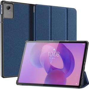 Dux Ducis Lenovo Idea Tab / Idea Tab DUX DUCIS DOMO калъф, кожен ефект active FLIP, текстилна шарка, BLUE BREATH GP-179079 (GP-179079)