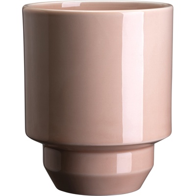 Bergs Potter Кашпа Hoff гланцирана 18 см розова (HOCQ18P)