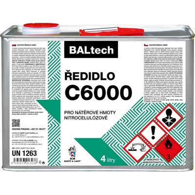 Barvy a laky Hostivař Ředidlo C6000 4L