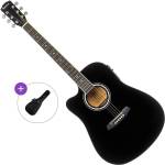 Pasadena PDC-10LE Basic SET Black Електро-акустична китара Дреднаут