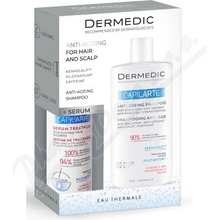 Dermedic Capilarte šampón proti starnutiu 300 ml + sérum stimulujúce rast vlasov s regeneračným účinkom 150 ml