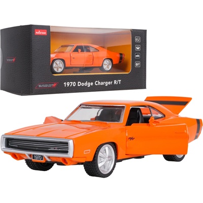 Rastar 1970 Dodge Charger R/T 1:36 oranžové