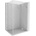 Mexen Lunar L лява отваряема душ кабина 70 x 80 см, прозрачна, четкан никел - 834L-070-080-97-00-P (834L-070-080-97-00-P)