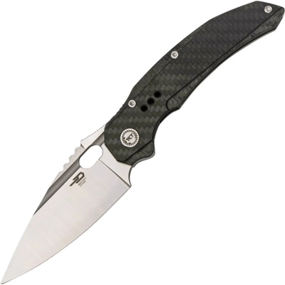 Bestech EXPLOIT S35VN, Satin, Titanium+Carbon Fiber , Grey BT2005E