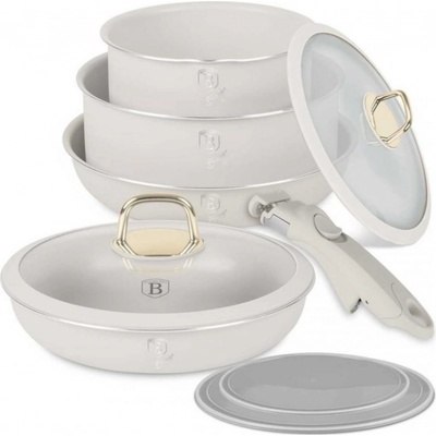 BERLINGERHAUS Sada nádobí s titanovým povrchem 9 ks Sahara Collection BH-8253
