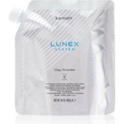 Kemon Lunex System Clay Powder pudr pro zesvětlení vlasů 400 g