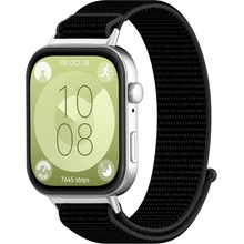 PROTEMIO NYLON Remienok Huawei Watch Fit 3 čierny 77212