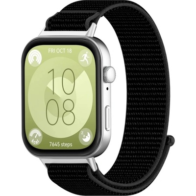 PROTEMIO NYLON Remienok Huawei Watch Fit 3 čierny 77212