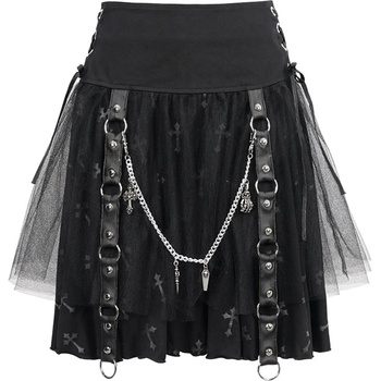 Image 1 of Devil fashion дамска пола devil fashion - sweet pandemonium - ЧЕРЕН - skt15701