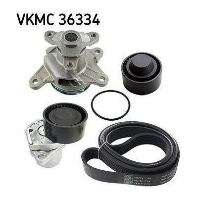 Vodní pumpa + klínový žebrový řemen SKF VKMC 36334 (VKMC36334)
