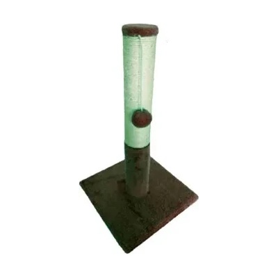 Freedog Basic - Драскало Classic за котки, 29 х 29 х 53 см. - цвят кафяв